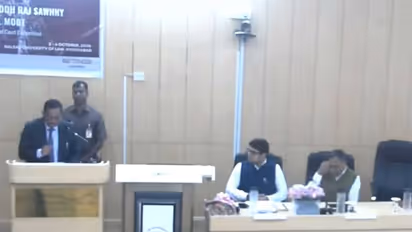 Justice Ujjal Bhuyan at 19th NALSAR Justice BR Sawhney Memorial Moot Court Competition (Photo/ NALSAR University Official)