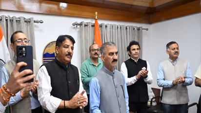 Himachal Pradesh CM Sukhvinder Singh Sukhu (Photo/ANI)