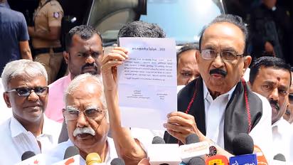 MDMK MP Vaiko (File Photo/ANI)