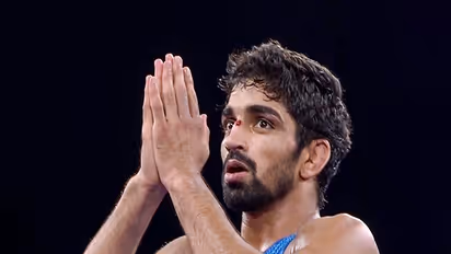 Aman Sehrawat. (Photo: ANI)