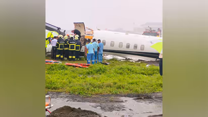 Visual from Mumbai airport at the time of crash (File Photo/ANI)