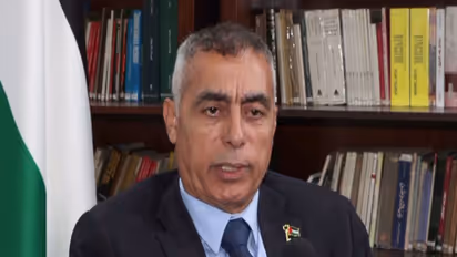 Palestinian Ambassador to India, Abdullah Abu Shawesh (Photo/ANI)