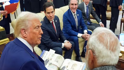 File photo of Prime Minister Narendra Modi and US President Donald Trump (Photo/ANI)