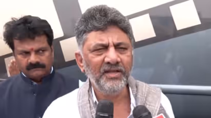 Karnataka Deputy Chief Minister DK Shivakumar (Photo/ANI)