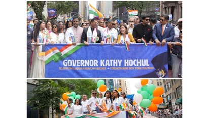 New York hosts vibrant India Day Parade for celebrating India's 80th Independence Day (Photo/X/@IndiainNewYork)