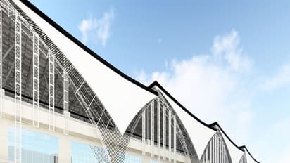 Vadodara Bullet Train station nears completion (Photo/NHSRCL)