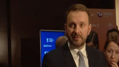 Deputy Chief of Staff in the Russian Presidential Executive Office Maxim Oreshkin. (Photo/ANI)