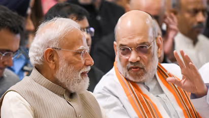 Union Home Minister Amit Shah with PM Modi (File photo/ANI)