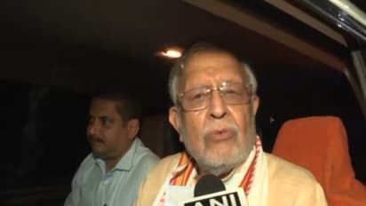 Uttar Pradesh Minister Suresh Kumar Khanna (Photo/ANI)