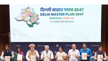 Union Minister Manohar Lal unveils Delhi Master Plan 2047 (Photo/@CMODelhi)