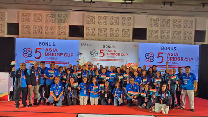 Fifth Asia Cup Bridge Championships have started in Goa. (Photo/BFI)