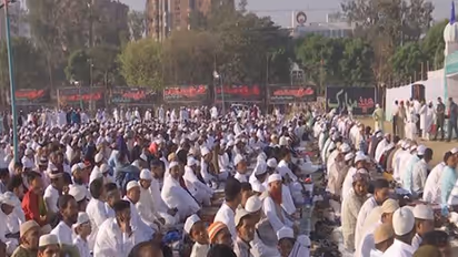 Morning prayers (Photo/ANI)
