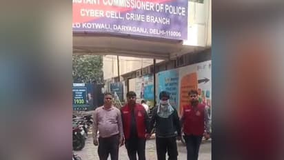 Police team with one of the accused (Photo/ANI)