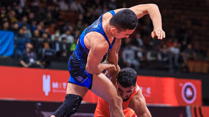 Sujeet in action. (Photo: WFI)