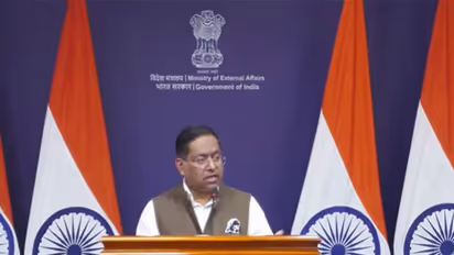 Ministry of External Affairs Spokesperson Randhir Jaiswal (Photo/ Youtube @MEAIndia)