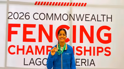 Indian fencer Shruti Joshi. (Photo: CISF)