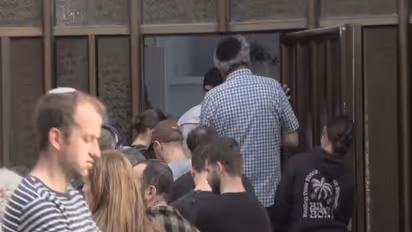 People queue to vote at a polling booth in Jerusalem (Photo/ANI