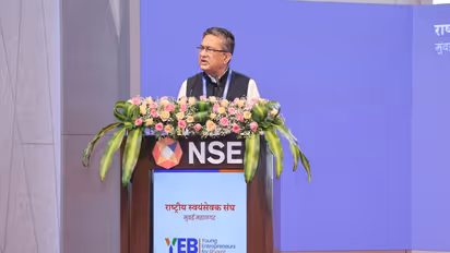 Ashishkumar Chauhan (Photo/@NSE)