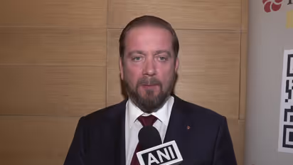 EO and Chairman of the Board of the Roscongress Foundation, which organises the India–Russia Business Forum, Alexander Stuglev (Photo/ANI)