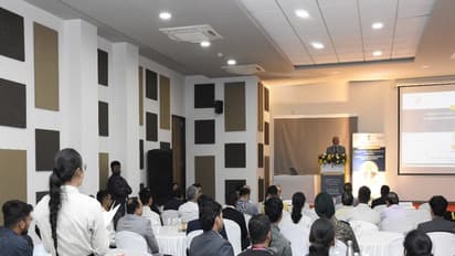 Second session of 'Atal Sansmaran Vyakhyanmala' underway (Atal Remembrance Lecture Series) organised at SPIPA, Gandhinagar (Photo/Gujarat CMO)