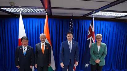 The Quad Foreign Ministers' Meeting (FMM) (Photo/X@SecRubio)