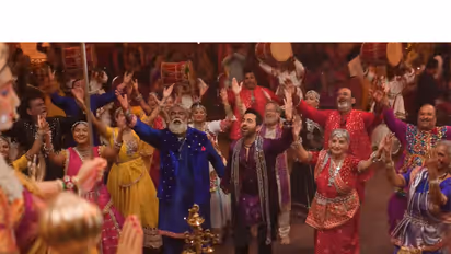 'Jai Ambe Bol' song (Photo/Instagram@ayushmannk)