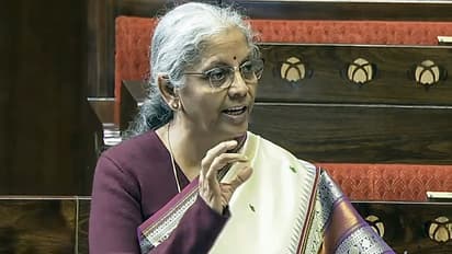 Finance Minister Nirmala Sitharaman (Image/Sansad TV)