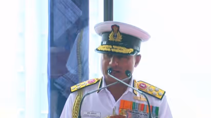 Navy chief admiral Krishna Swaminathan (Photo/ANI)