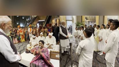 PM Modi witnessing cultural performances in South Africa (Photo/X@NarendraModi)