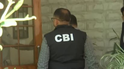 CBI visits Samarth Singh residence (Photo/ANI)