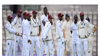 West Indies team. (Photo/ANI)