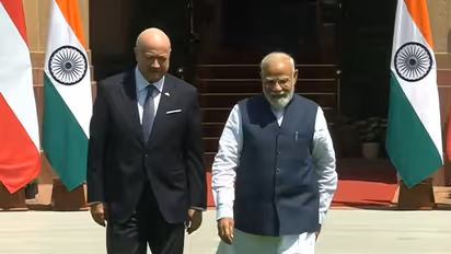 PM Modi with Austrian Chancellor Christian Stocker (Photo/YouTube/@NarendraModi)
