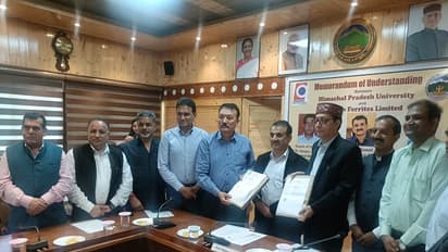 Himachal Pradesh University signs MoU with Cosmo Ferrites Limited (File Photo/ANI)