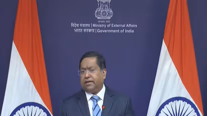 Spokesperson of the Ministry of External Affairs (MEA), Randhir Jaiswal (Photo/MEAYoutube)