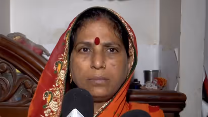 Mother of victim in Uttam Nagar muder case (Photo/ANI)