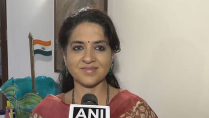 Shiv Sena leader Shaina NC (Photo/ANI)