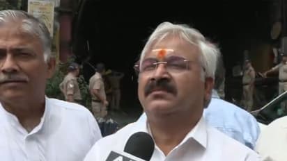 Congress leader Harikrishna Bhatt (Photo/ANI)