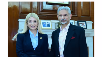 EAM Jaishankar meets Cyprus parliamentary delegation (Photo:X/@DrSJaishankar)