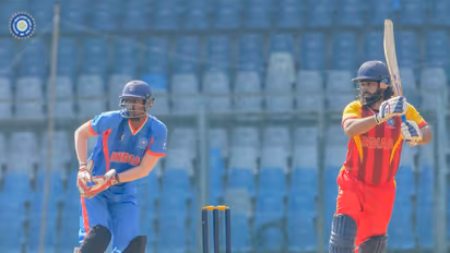 India A and India Seniors players in action. (Photo: DCCI)