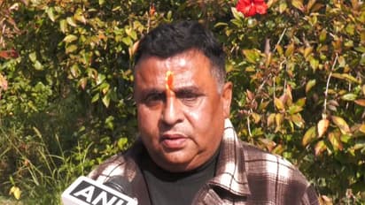 Udhampur Range Officer Mahesh Abrol speaking to ANI in Panchari on Tuesday. (Photo/ANI)