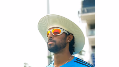 Tilak Varma. (Photo:X/@BCCIdomestic)