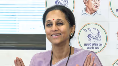 NCP(SCP) working president Supriya Sule (File photo/ANI)