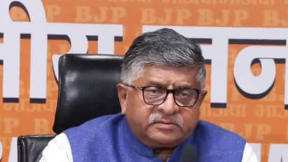 BJP MP Ravi Shankar Prasad (Photo/ANI)