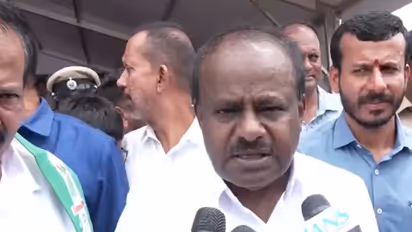 Union Minister and D(S) leader HD Kumaraswamy (Photo/ANI)