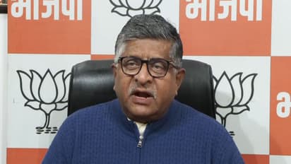 BJP MP Ravi Shankar Prasad (Photo/ANI)