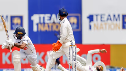 Niroshan Dickwella in action. (Photo: ANI)