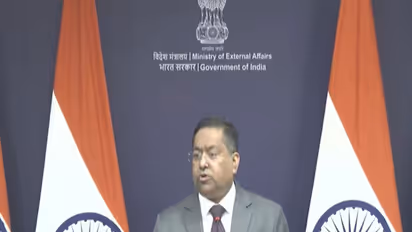 MEA Spokesperson Randhir Jaiswal (Photo:YouTube/MEA)