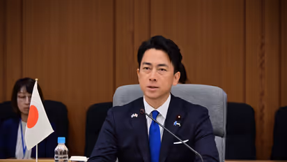 Japanese Defence Minister Shinjiro Koizumi (Photo/X/@ModJapan_en)