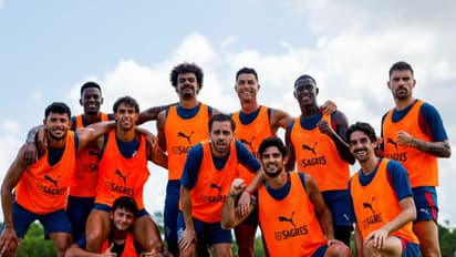 Cristiano Ronaldo along with his other Portugal teammates (Photo: Instagram/Cristiano)