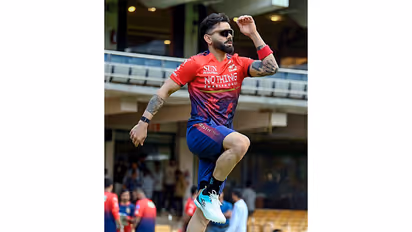 Star batter Virat Kohli (Image source: ANI)